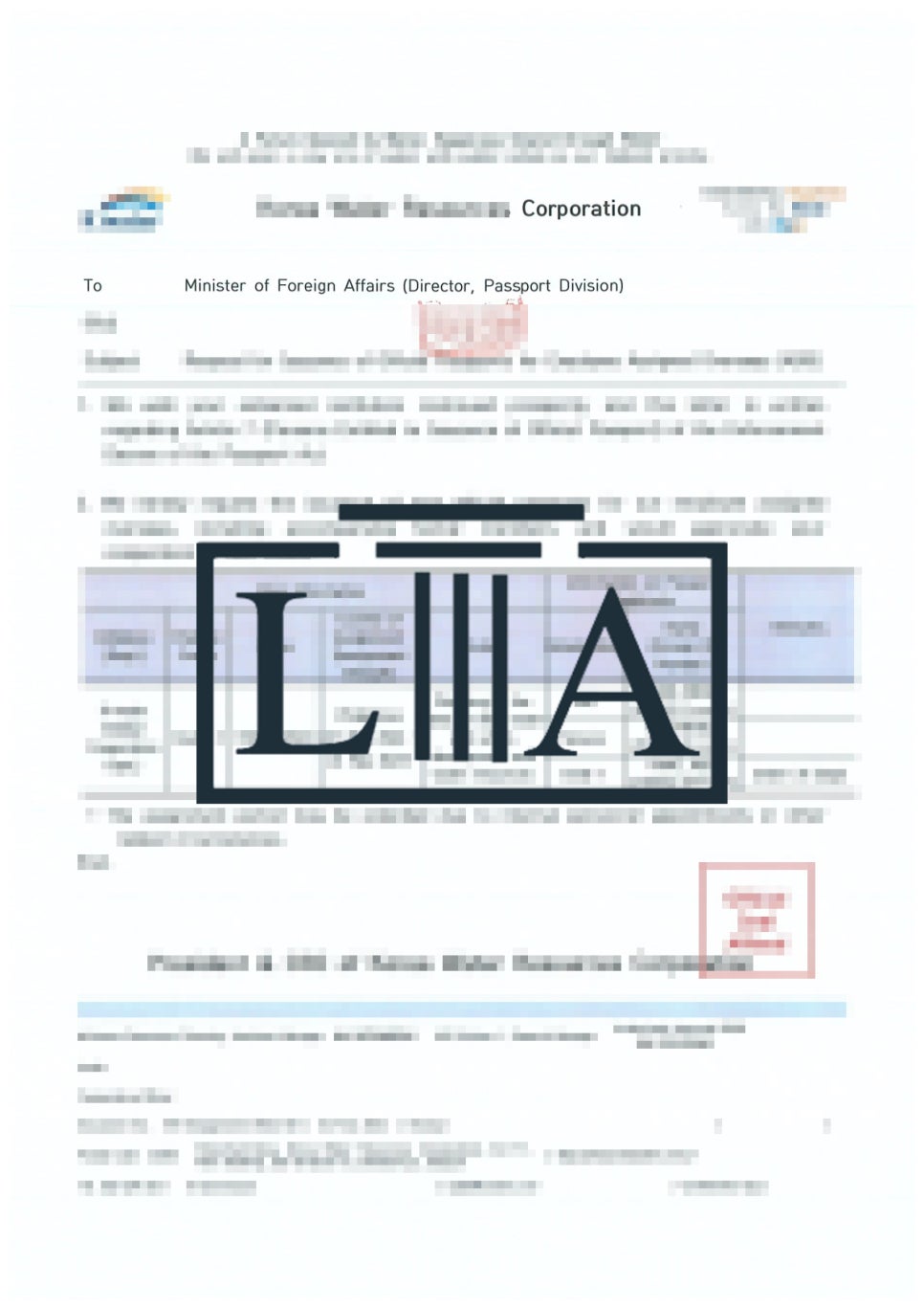 Certified translation, official dispatch document sample (2)