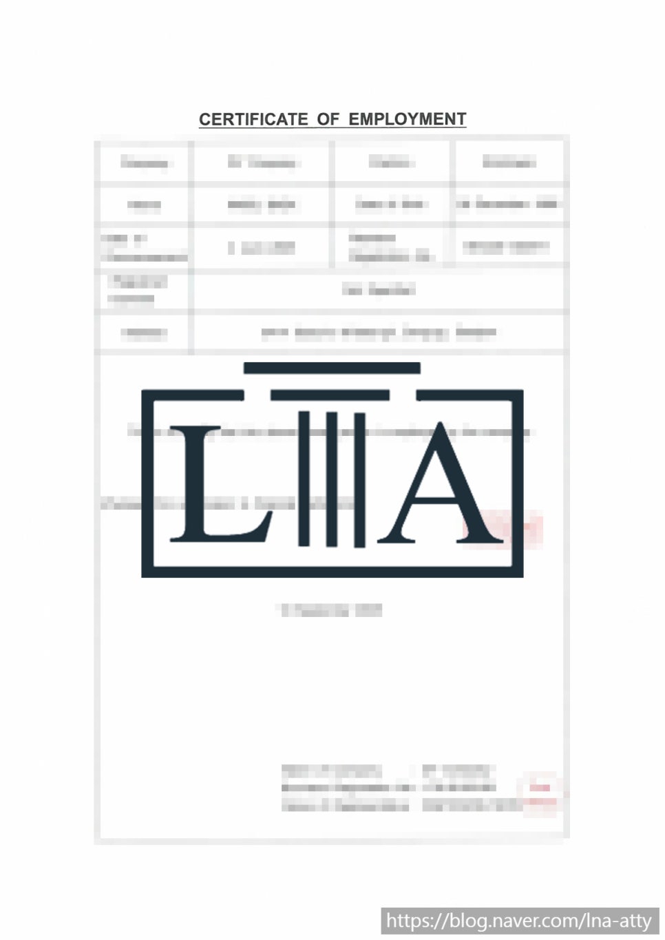 Visa document translation sample (2)