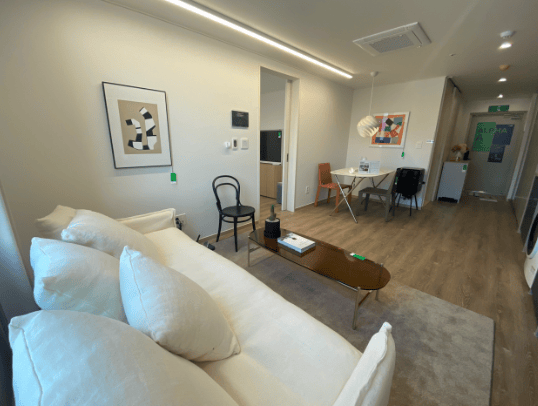 Pet ok, Rent Free(20%) for long-term, 2mins to Suyu station, Fitness, Furnished. - Foto 1