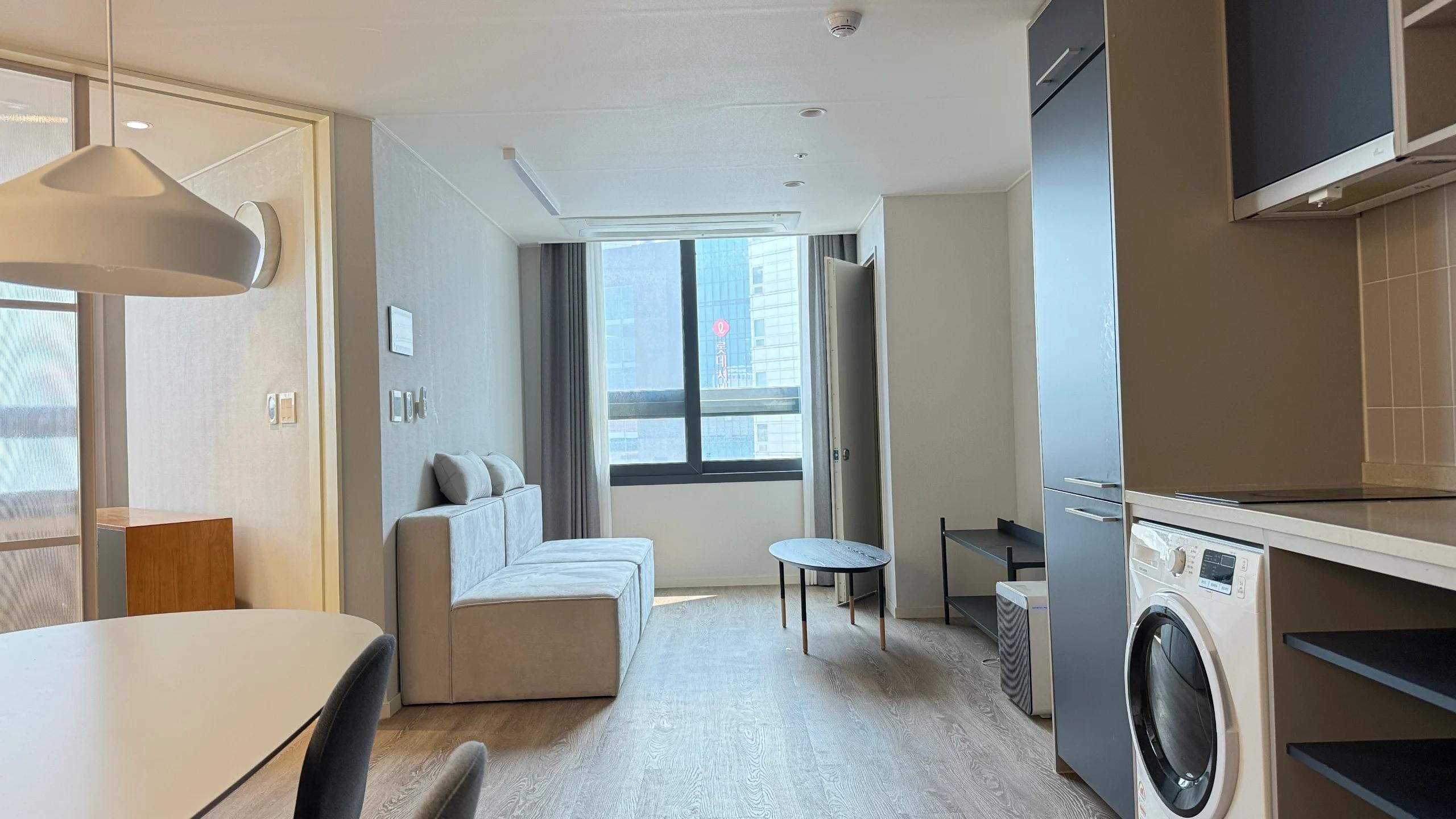 Rent Free(40%) for long-term, 2mins to Suyu station, Fitness. 2