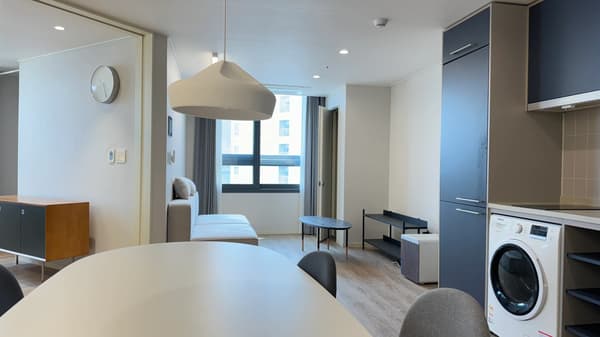 Rent Free(40%) for long-term, 2mins to Suyu station, Fitness. Foto 3