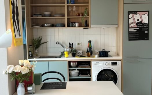 [NEW] Modern Fully Furnished Studio, 1 Min to Suyu Station🚶‍♂️
