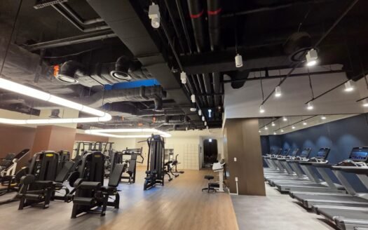 New Luxury Apartment Near Gangnam Station — Spacious Living Room, Two Bedrooms, and Private Terrace