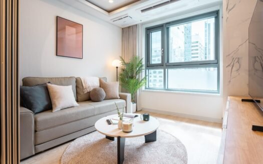 [Short stay] Furnished One-bedroom Apartments in Gangnam, Weave Place – Gangnam Station